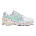 Diadora Tennisschuhe Diadora Blushield Torneo 3 Allcourtschuh Damen-wei&szlig;, gr&uuml;n