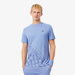 Lacoste Bekleidung Lacoste T-Shirt Herren-Flieder