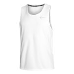 Nike Bekleidung Nike Miler Tank-Top - wei&szlig;, grau
