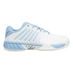 K-Swiss Tennisschuhe K-Swiss Express Light 3 Allcourtschuh Damen-Weiß,Hellblau