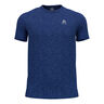 Essential Seamless Laufshirt Herren - dunkelblau, 