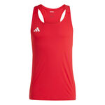 adidas Lauftop adidas adizero Essential Laufshirt Herren-rot