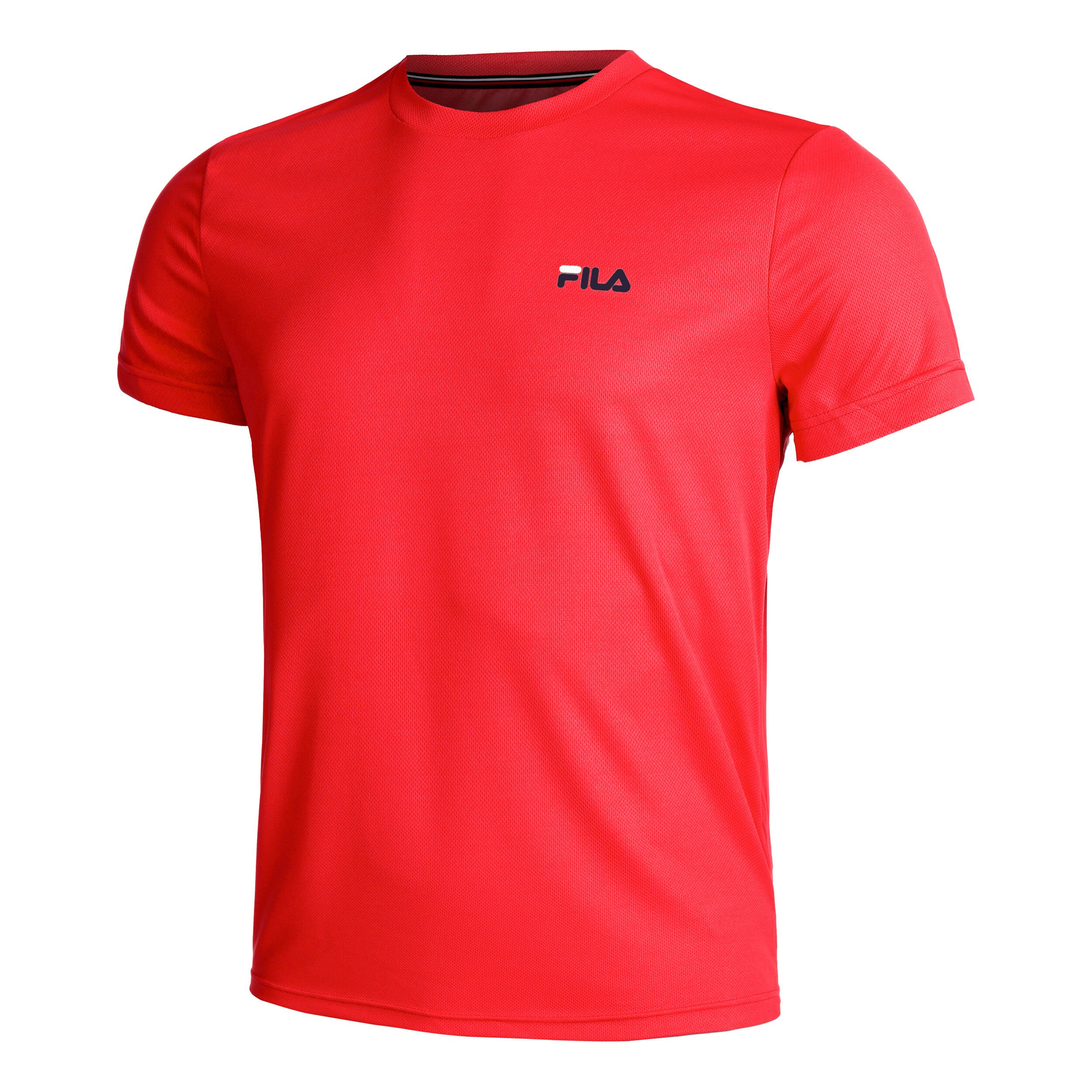 Logo Small T Shirt Herren Rot