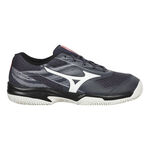 Mizuno Tennisschuhe Mizuno Break Shot 5 Sandplatzschuh Herren-Grau,Weiß