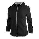 Limited Sports Bekleidung Limited Sports Jani Trainingsjacke Damen-Schwarz,Wei&szlig;