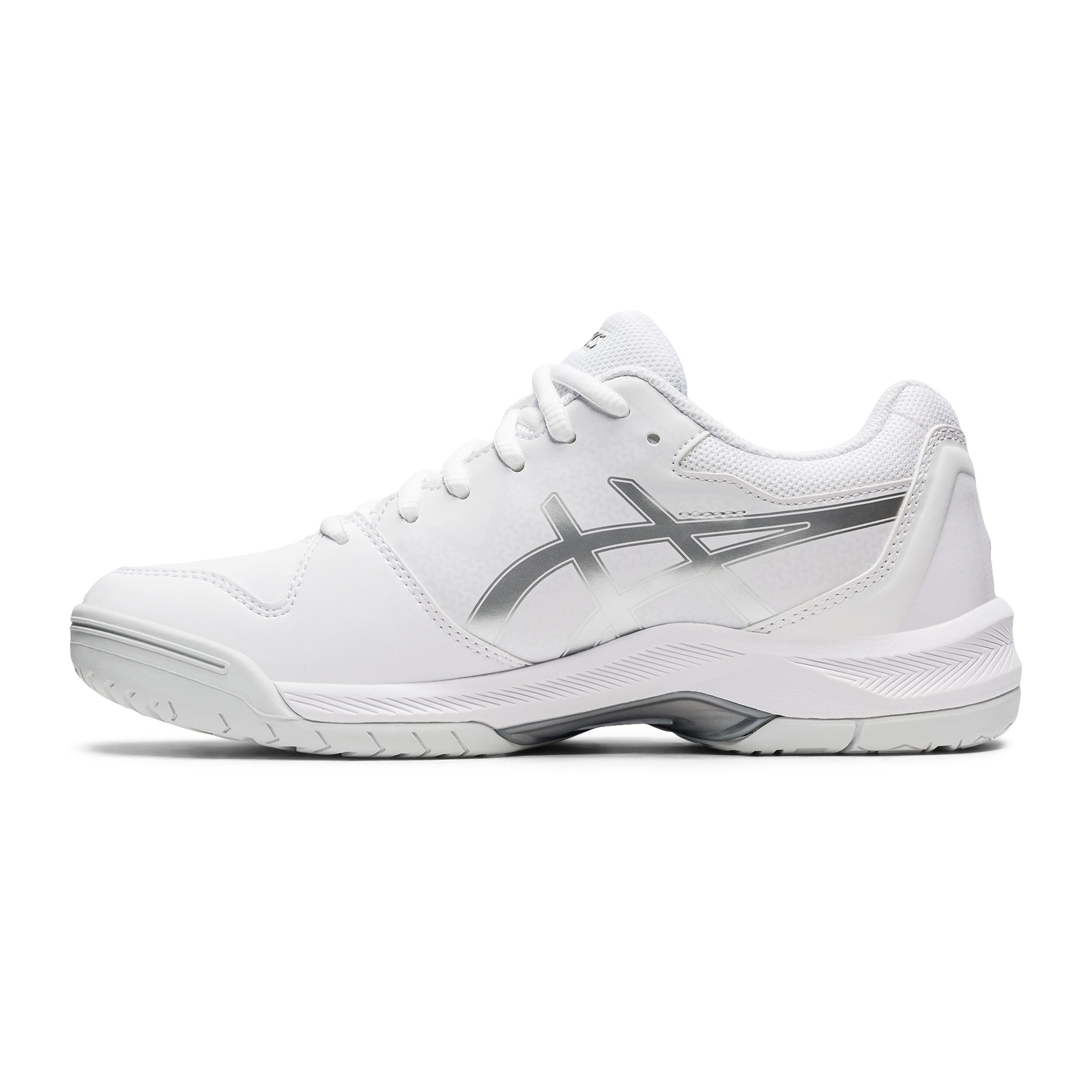 White asics 7 top