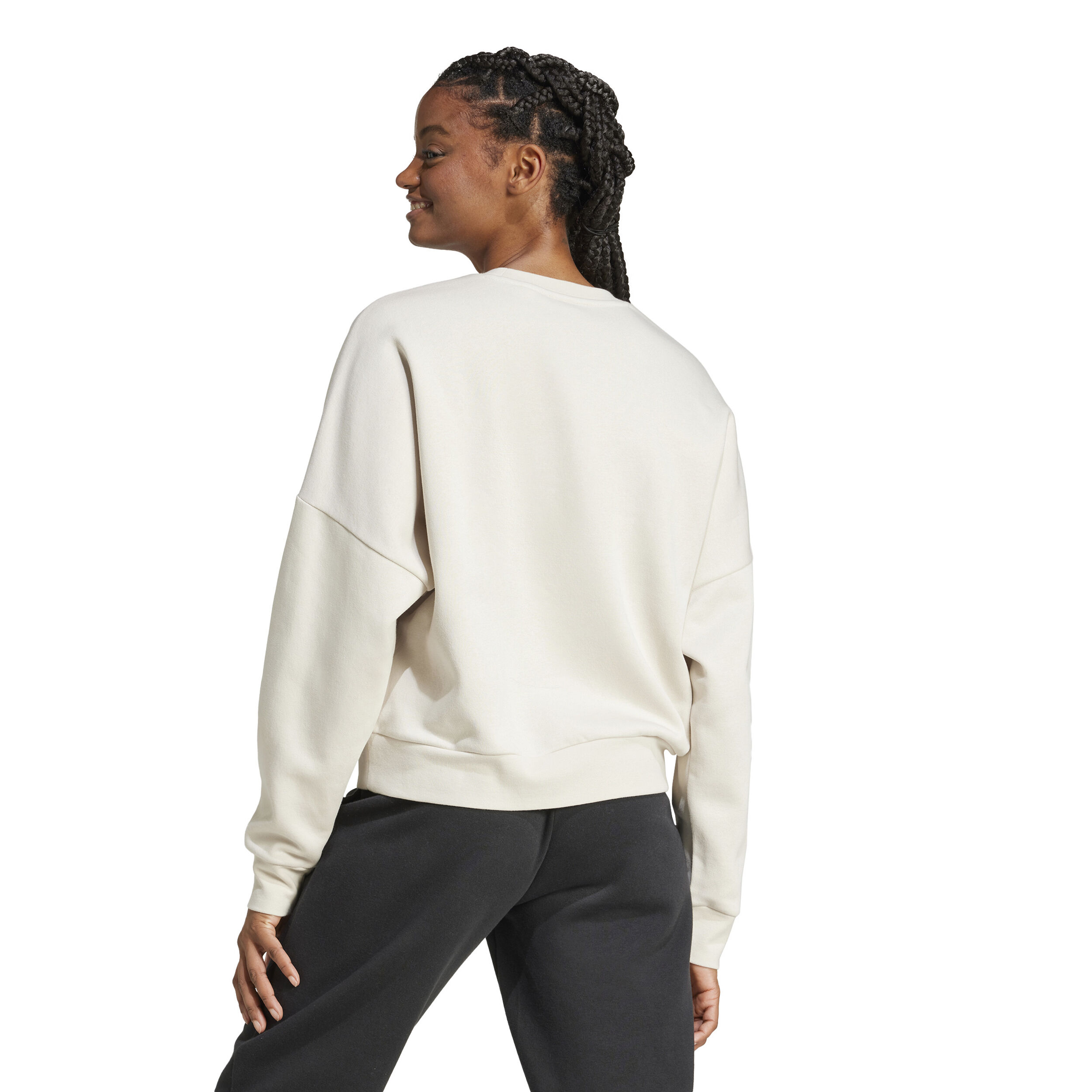 Feel Cozy Sweatshirt Damen Creme