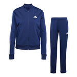adidas Bekleidung adidas 3 Stripes Trainingsanzug Damen-Dunkelblau