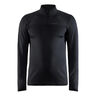 Core Gain Midlayer Laufshirt Herren-Schwarz