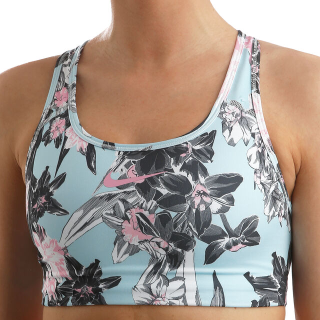 Nike Swoosh Hyper Femme Sport-BH Damen - Hellblau, Weiß ...