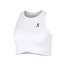 Court Crop Tank-Top Damen-Weiß