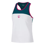 Quiet Please Bekleidung Quiet Please Create Racerback Tank-Top Damen-Petrol,Mehrfarbig