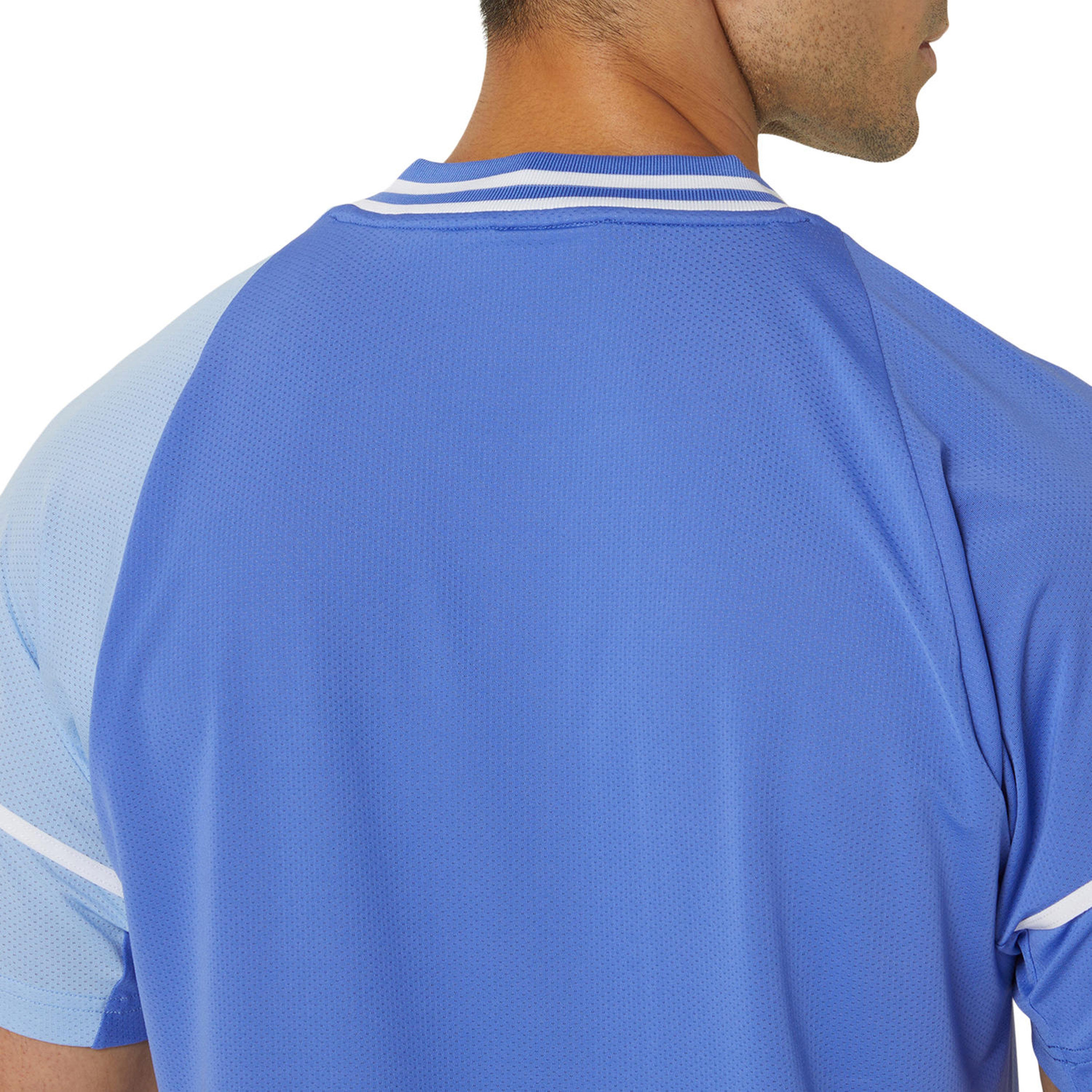 Asics t shirt junior bleu store
