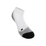 TE2 Short Tennissocken Damen-Hellgrau,Schwarz