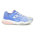 Lotto Tennisschuhe Lotto Mirage 200 II PRT Allcourtschuh Kinder - hellblau, weiß