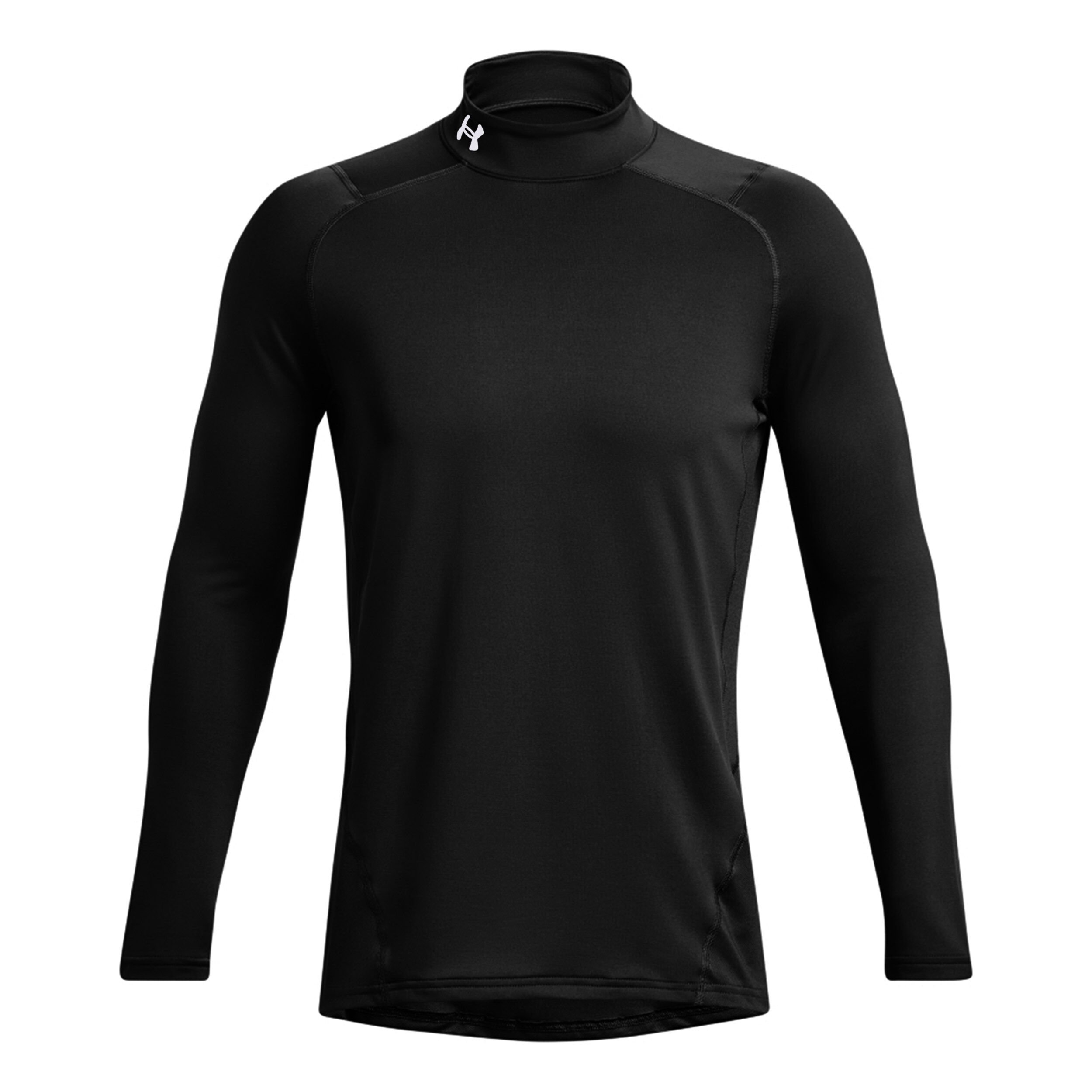 Coldgear Fitted Crew Longsleeve Herren Schwarz