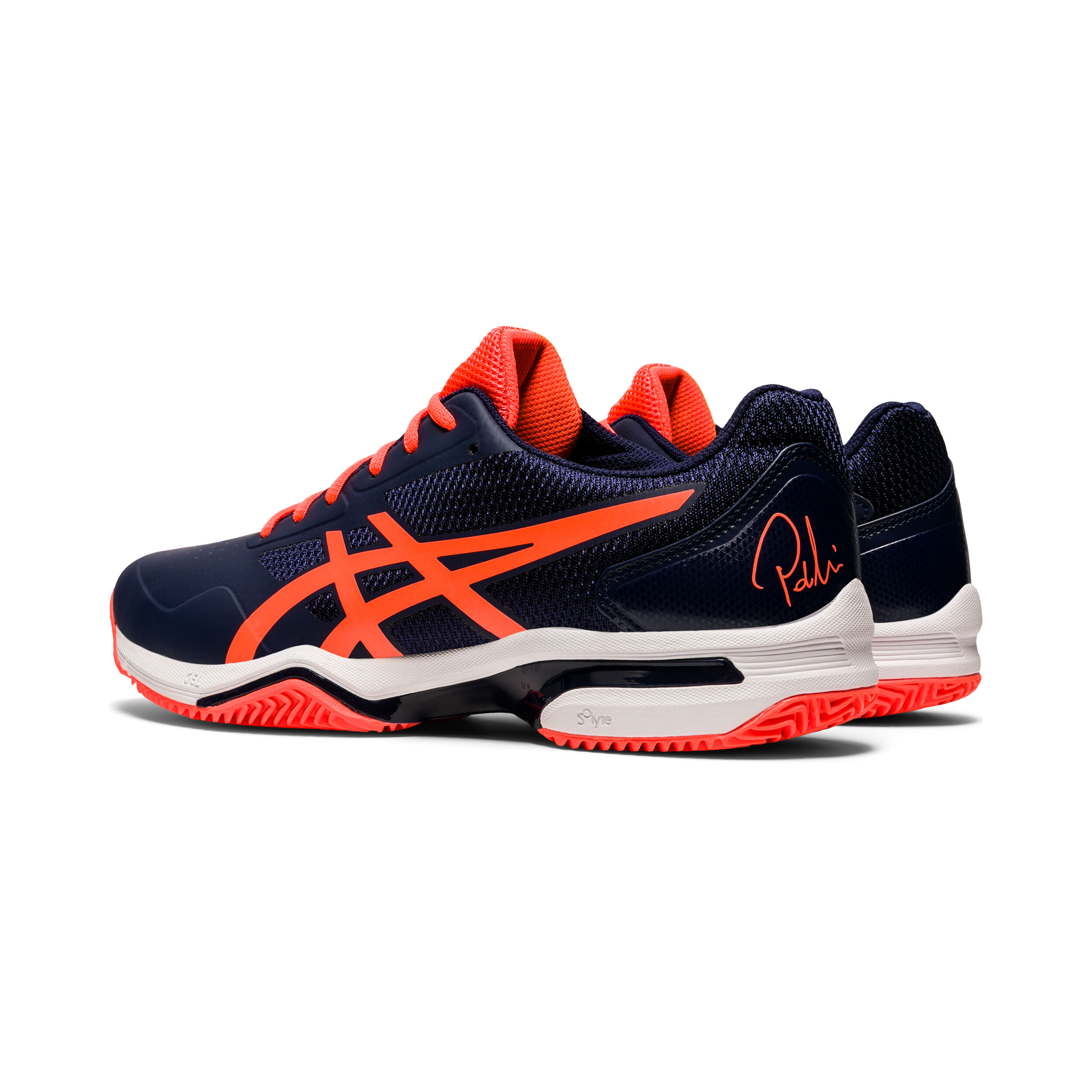 Gel Lima Padel 2 Padelschuh Herren Dunkelblau Orange