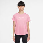 Nike Bekleidung Nike Dri-Fit One T-Shirt Mädchen-Rosa,Weiß