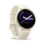 Garmin Uhren Garmin Vivoactive 6 Pulsuhr-Weiß,Gold