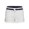 Basic Shorts Damen-Hellgrau,Dunkelblau