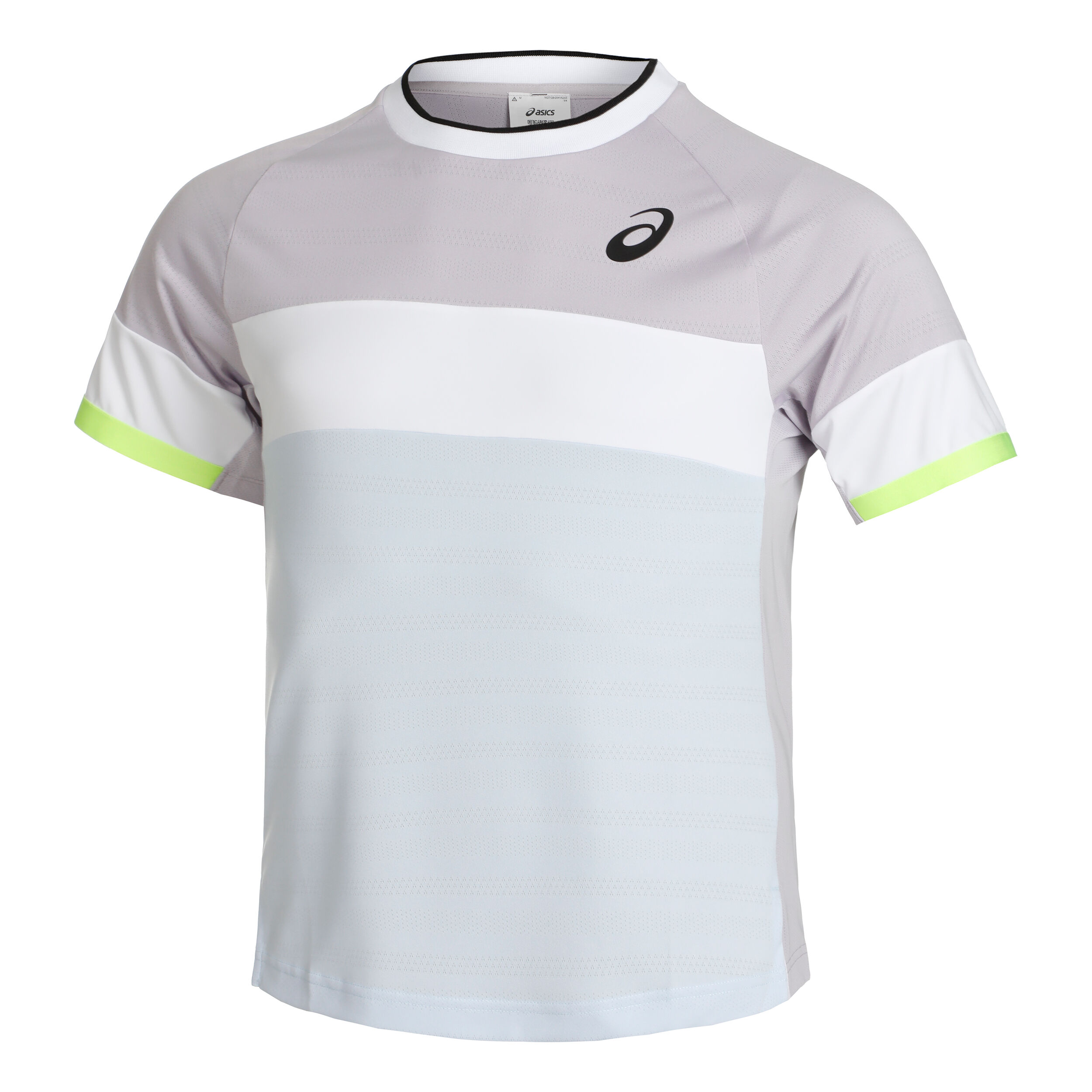 Match Top Tee T Shirt Herren Hellblau WeiB