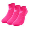 Leana No Show Tech Sportsocken 3er Pack Damen-Pink,Weiß