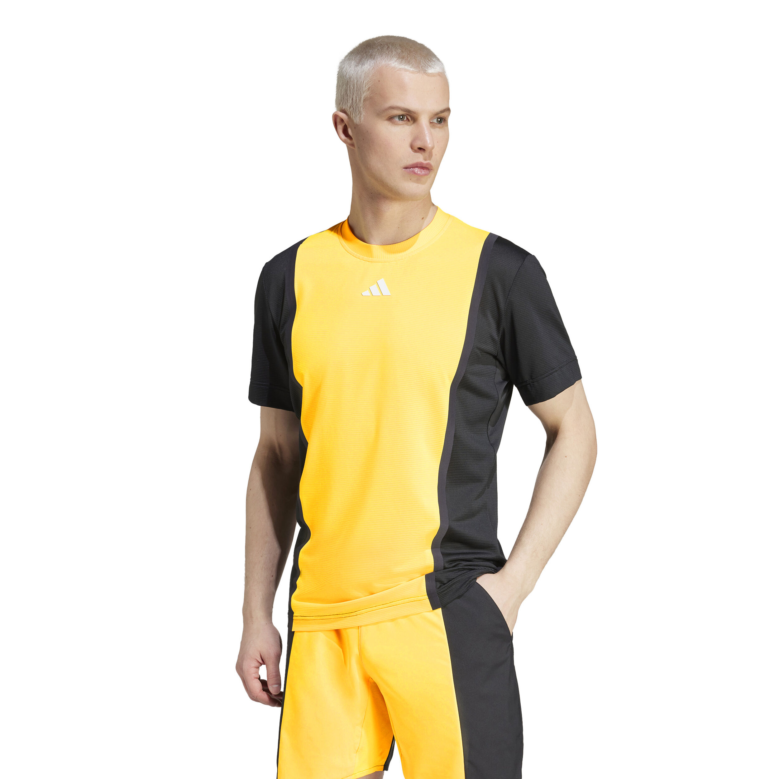 Black and orange adidas shirt clearance