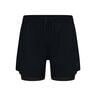 Zeroweight 5in 2in1 Laufshorts Herren-Schwarz