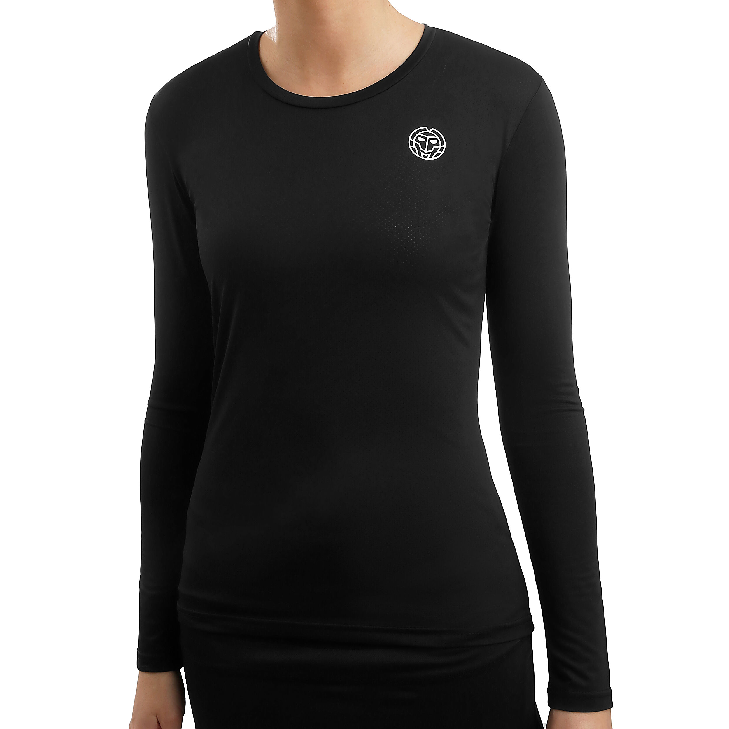 BIDI BADU Damen Pia Tech Round-Neck Longsleeve  Longsleeve schwarz NEU 