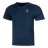 Court Dri-Fit Advantage T-Shirt Herren-Dunkelblau,Weiß