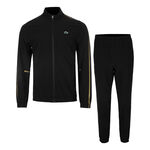 Lacoste Bekleidung Lacoste Novak Djokovic Trainingsanzug Herren-Schwarz,Gelb