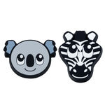 Gamma Schlägerzubehör Gamma ZooDamp Koala,Zebra Dämpfer Im Doppelpack-Mehrfarbig
