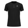 X-Alp Trail Crew Neck Laufshirt Herren - schwarz, 