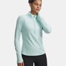 Launch Pro Half Zip  Laufshirt Damen-mint, silber