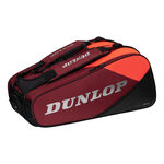 Dunlop Dunlop Performance CX Performance Schl&auml;gertasche 12er-Schwarz,Rot
