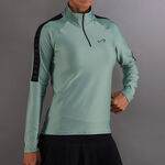 Endless Bekleidung Endless Kirsch Iconic Ii Longsleeve Damen-Grün,Dunkelblau