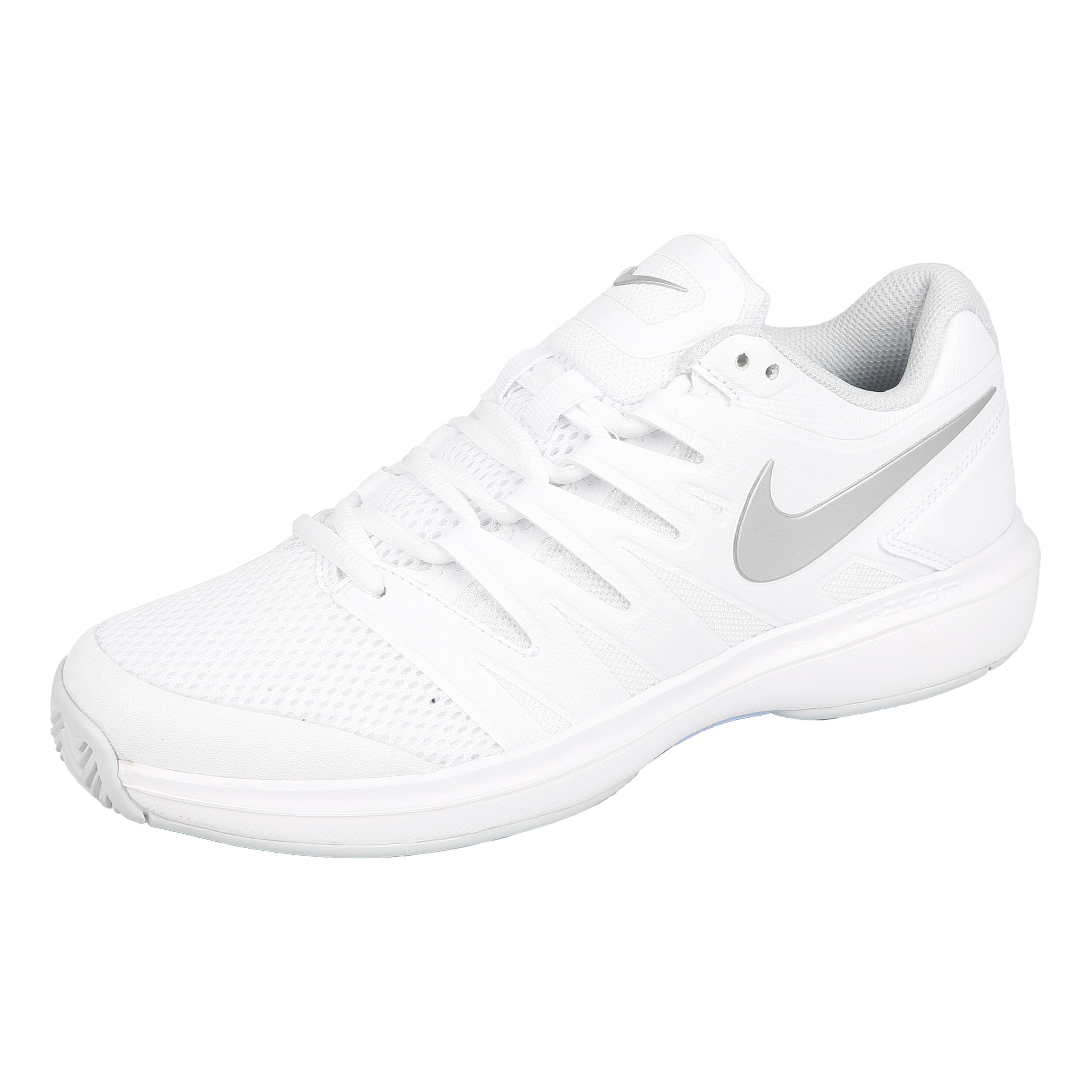 Air Zoom Prestige Allcourtschuh Damen WeiB Silber