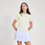 Ellesse Tennisbekleidung Ellesse La Bella Seamless Tee T-Shirt Damen-gelb