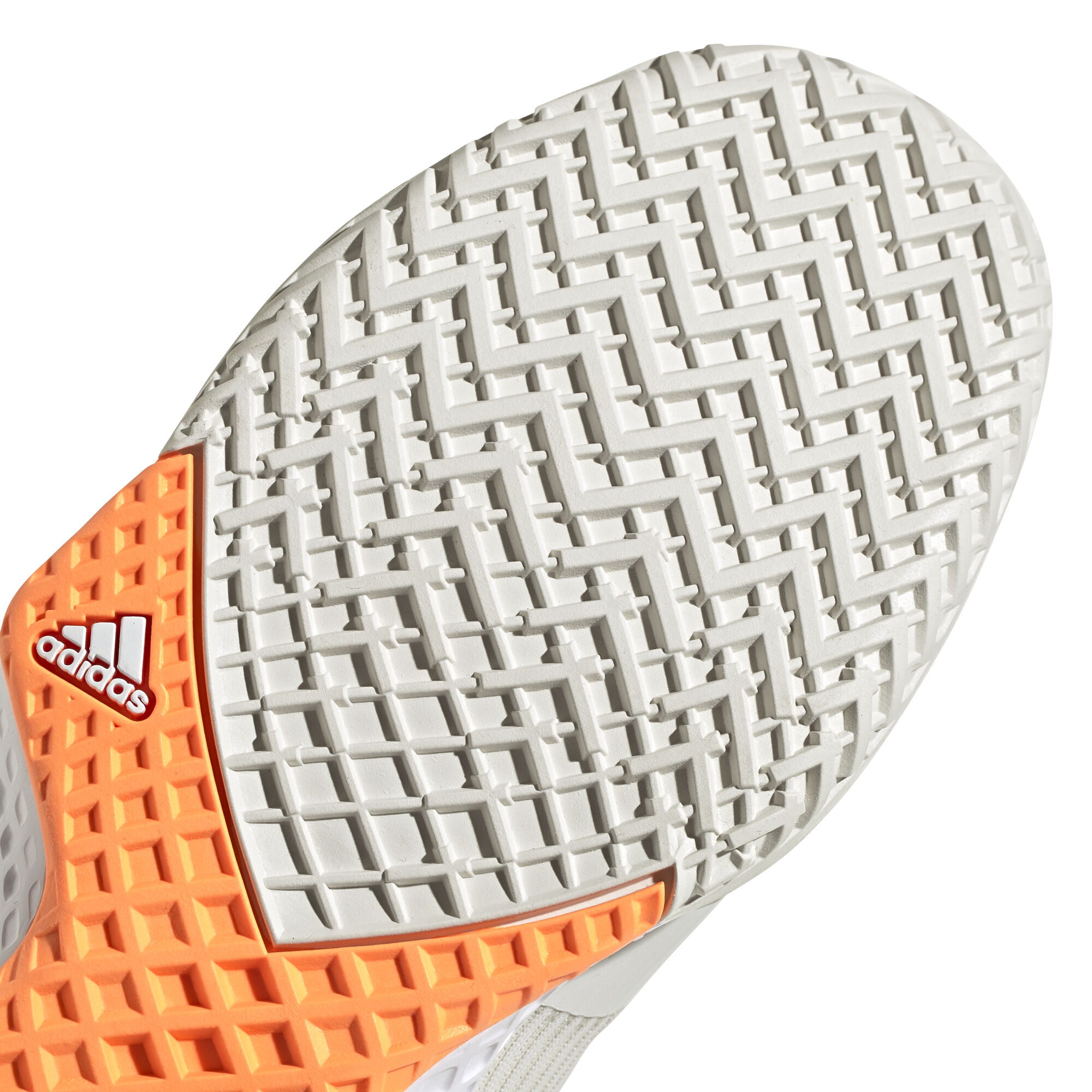 Adizero Club Allcourtschuh Damen Grau Orange