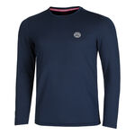 BIDI BADU Bekleidung BIDI BADU Crew Roundneck Longsleeve Herren-Dunkelblau