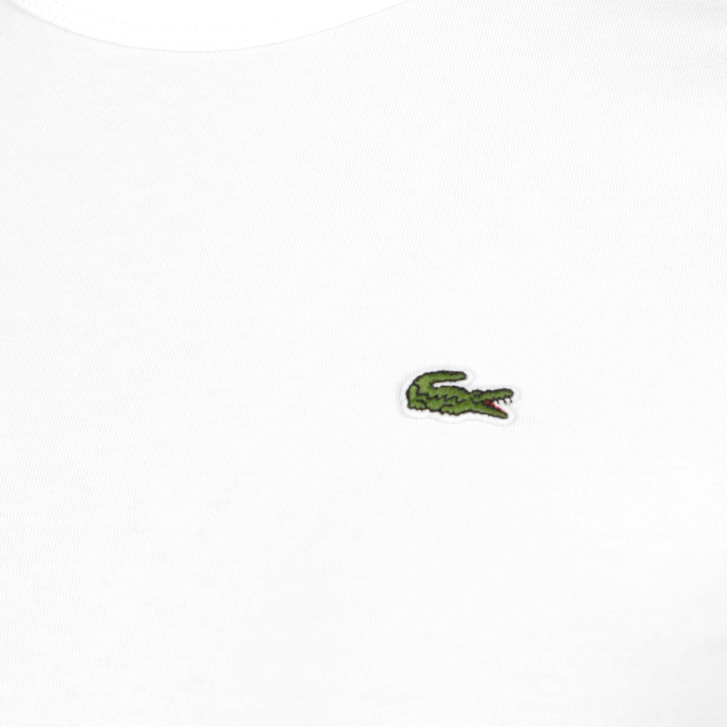 T shirt lacoste blanc clearance