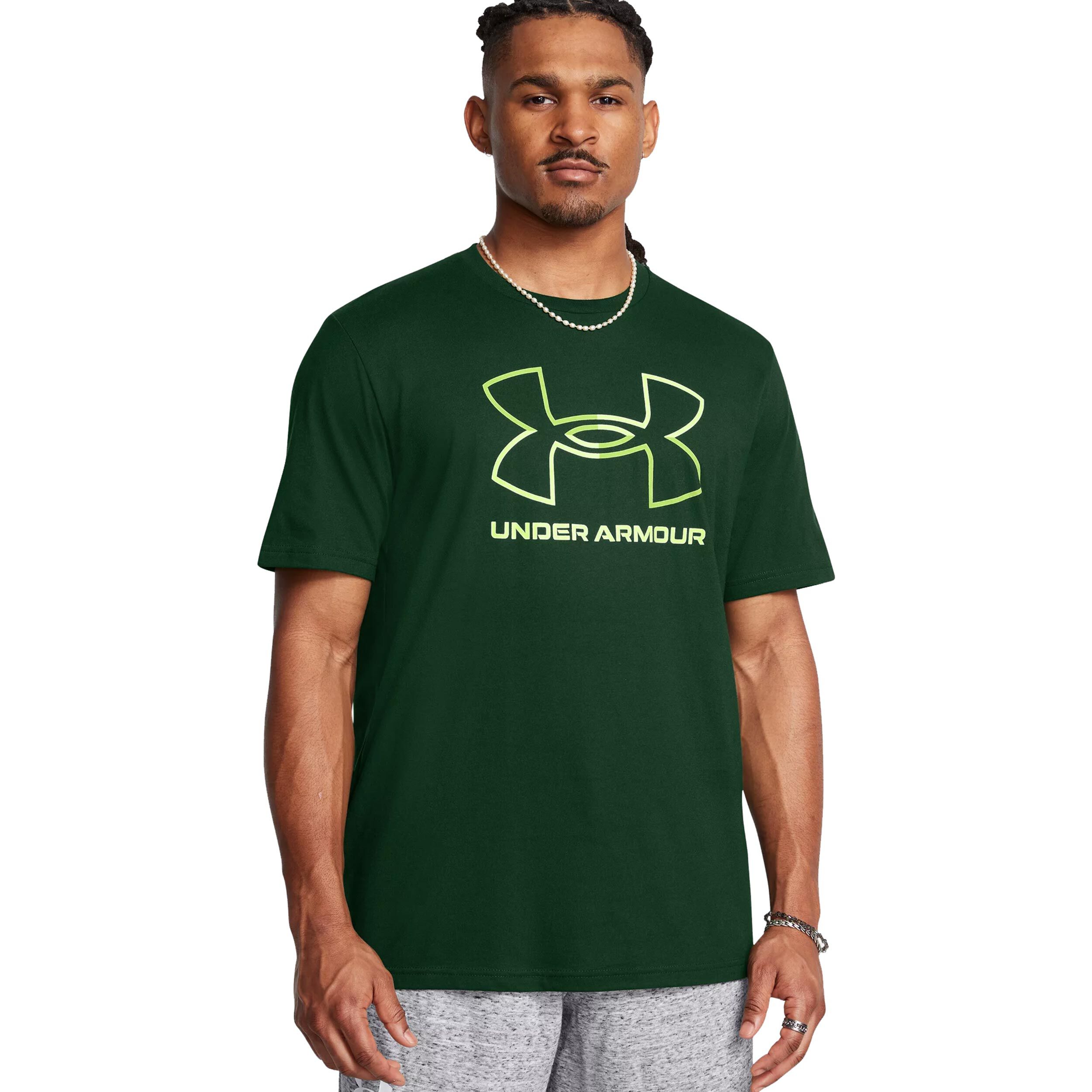 Under armour green top on sale