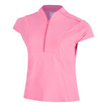Lucky in Love Bekleidung Lucky in Love Swing Zip T-Shirt Damen-Rosa