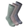 Everyday Plus Cushioned Sportsocken 3er Pack Unisex - oliv, grau