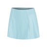 Colorblock Flounce Rock Damen-Hellblau
