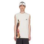 adidas Bekleidung adidas Y-3 Tank-Top Herren-Creme,Mehrfarbig