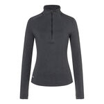 Saucony Bekleidung Saucony Triumph 3D Half-Zip Lauftop Damen-Schwarz