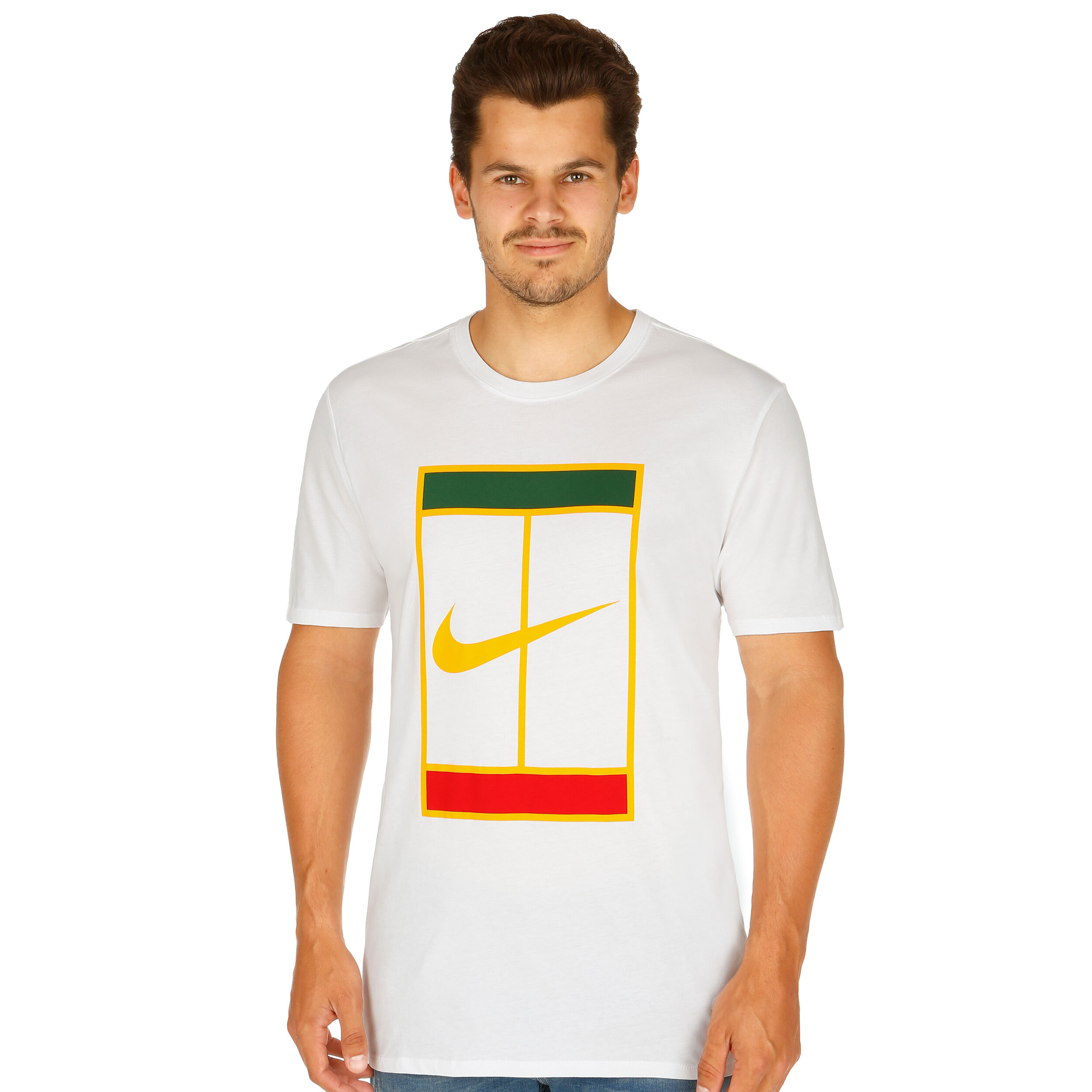 nike tennis court logo t shirt