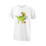 Wilson Bekleidung Wilson Trex Tech T-Shirt Jungen - wei&szlig;, gr&uuml;n