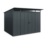 Hörmann Gerätehaus Hörmann Set Berry Modern-P,Typ 3 Gerätehaus-Anthrazit